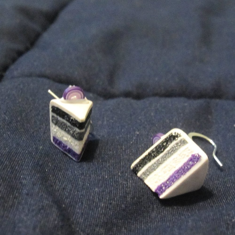 Ace Pride Cake Earrings BOGO